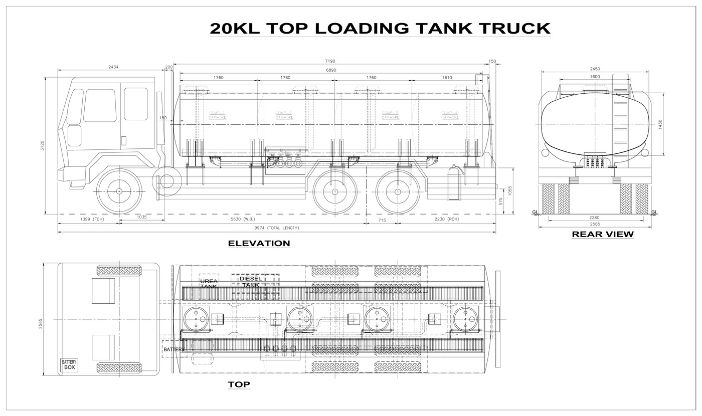 20KL Tank Truck
